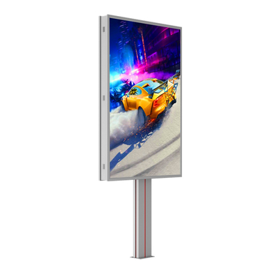 সহজ ইনস্টলেশন জলরোধী IP65 p6 8000nits ইস্পাত বিলবোর্ড LED প্রদর্শন বহিরঙ্গন LED বিলবোর্ড মূল্য