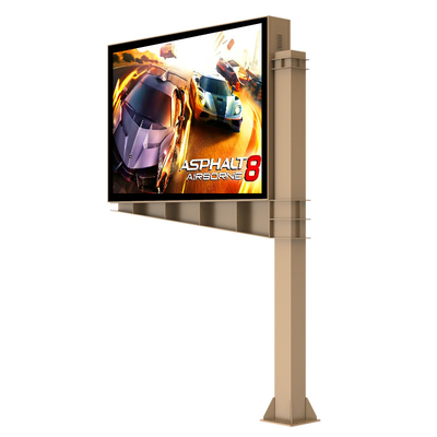 P6 8000nits ইস্পাত IP65 জলরোধী ডিজিটাল ইলেকট্রনিক আউটডোর বিজ্ঞাপন নেতৃত্বাধীন বিলবোর্ড