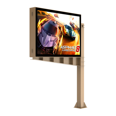 P6 8000nits ইস্পাত IP65 জলরোধী ডিজিটাল ইলেকট্রনিক আউটডোর বিজ্ঞাপন নেতৃত্বাধীন বিলবোর্ড