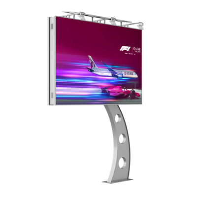 P6 8000nits ইস্পাত IP65 জলরোধী ডিজিটাল ইলেকট্রনিক আউটডোর বিজ্ঞাপন নেতৃত্বাধীন বিলবোর্ড নেতৃত্বাধীন ভিডিও প্রাচীর