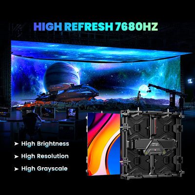 7680hz জলরোধী 500x500 পূর্ণ রঙ p3.91 p1.56 P2.604 প্যানেল ইনডোর আউটডোর প্রদর্শন প্রাচীর মঞ্চ ভাড়া নেতৃত্বাধীন পর্দা