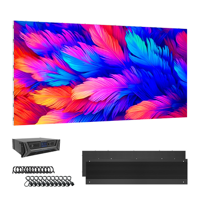 500x250/750x250/1000x250 মিমি অ্যালুমিনিয়াম ক্যাবিনেট এলইডি ডিসপ্লে - P1.56 P1.95 P2.5 P2.6 P2.9 P3.91 - ইনডোর বিজ্ঞাপন এবং প্রদর্শনী জন্য নিখুঁত