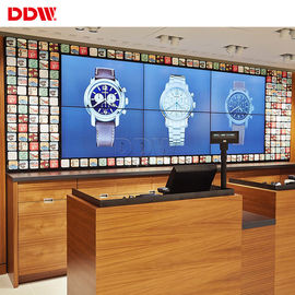 ন্যোর বেজেল DDW LCD ভিডিও ওয়াল মনিটর আল্ট্রা থিন 8 বিট 16M রঙ সমর্থন বৈচিত্র্য সংকেত পোর্ট