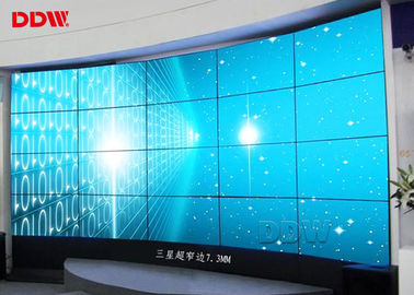 এআরসি বাঁকা ভিডিও ওয়াল 60Hz ওয়াল DVI 2 এক্স HDMI ইনপুট সঙ্গে উচ্চ Gamut মাউন্ট
