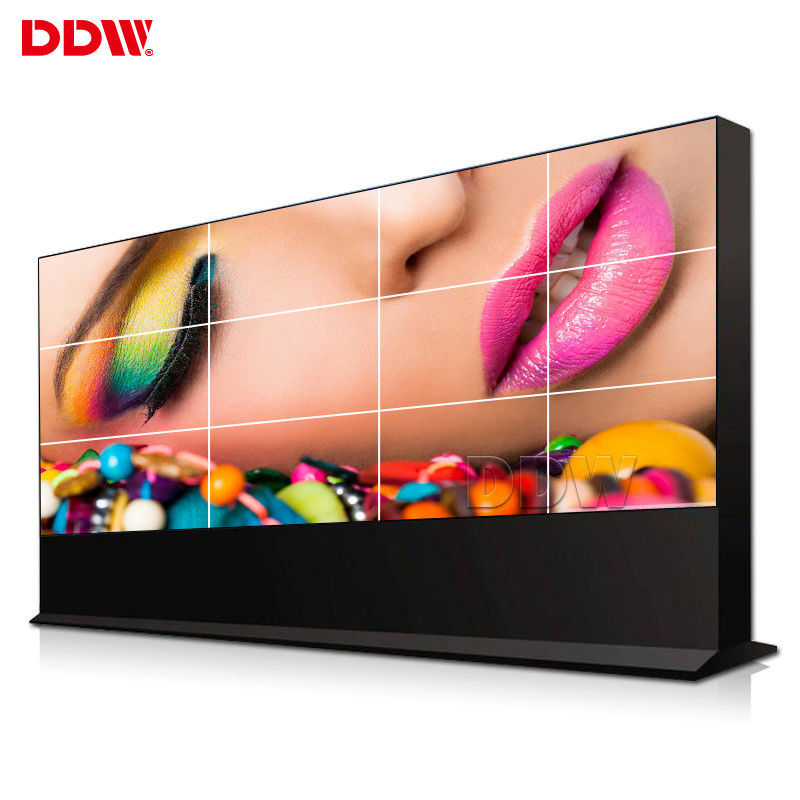 ন্যোর বেজেল DDW LCD ভিডিও ওয়াল মনিটর আল্ট্রা থিন 8 বিট 16M রঙ সমর্থন বৈচিত্র্য সংকেত পোর্ট
