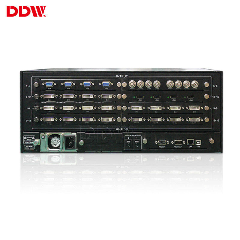 4x4 মাল্টি স্ক্রিন ভিডিও কন্ট্রোলার 4k HDMI হাই রেজোলিউশন ভাড়া ব্যবসা জন্য 70 মিটার